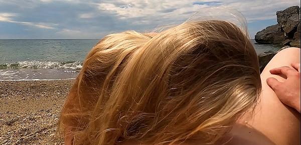 trendsBEST POV BLOWJOB ON BEACH Deepthroat and Cum in Mouth JessiJek